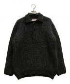 OUR LEGACYアワーレガシー）の古着「BIG PIQUET Wolf Grey Chunky Wool」｜ブラック