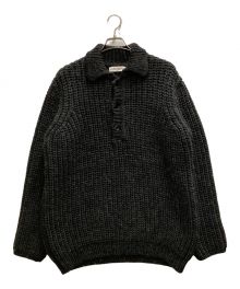 OUR LEGACY（アワーレガシー）の古着「BIG PIQUET Wolf Grey Chunky Wool」｜ブラック