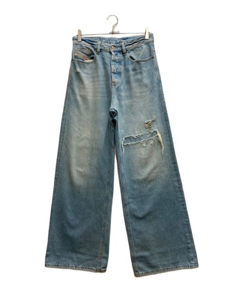 DIESEL（ディーゼル）DIESEL (ディーゼル) Straight Jeans 1996 D-RISE インディゴ サイズ:SIZE 26(実寸74cm)の古着・服飾アイテム