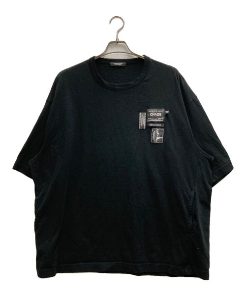 UNDERCOVER（アンダーカバー）UNDERCOVER (アンダーカバー) ネームコラージュTEE ブラック サイズ:4の古着・服飾アイテム