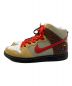 NIKE (ナイキ) COLOR SKATES (カラースケーツ) SB Dunk High Color Skates Kebab and Destroy グリーン×ベージュ サイズ:US 8 1/2：7000円