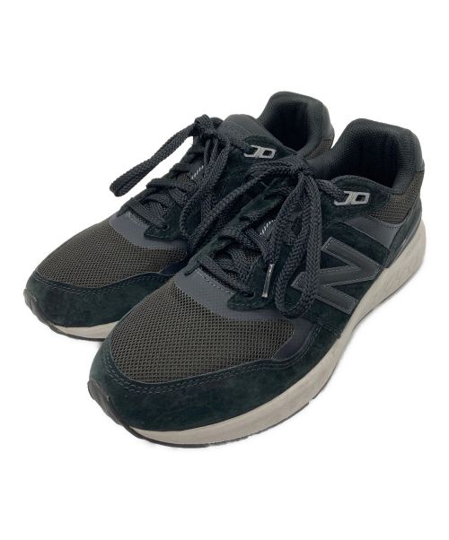 NEW BALANCE（ニューバランス）NEW BALANCE (ニューバランス) ローカットスニーカー ブラック サイズ:US 8 1/2の古着・服飾アイテム