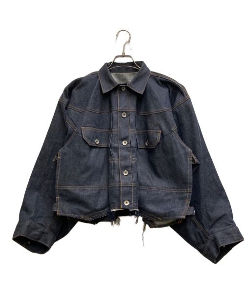 sacai（サカイ）sacai (サカイ) 24SS Denim Blouson インディゴ サイズ:1の古着・服飾アイテム