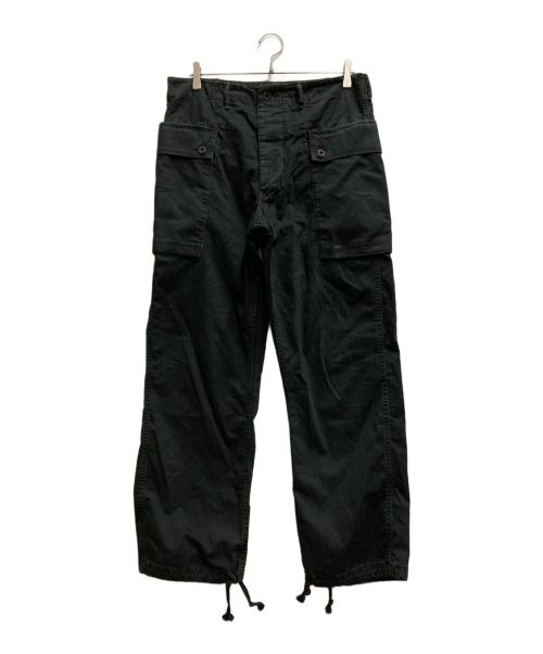 RRL（ダブルアールエル）RRL (ダブルアールエル) HBTモンキーパンツ ブラック サイズ:SIZE 81cm (W32)の古着・服飾アイテム