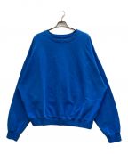 wenzdayウェンズデイ）の古着「CREW NECK SWEAT SHIRTS」｜ブルー