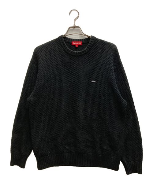 SUPREME（シュプリーム）SUPREME (シュプリーム) Melange Rib Knit Sweater ブラック サイズ:Ⅿの古着・服飾アイテム