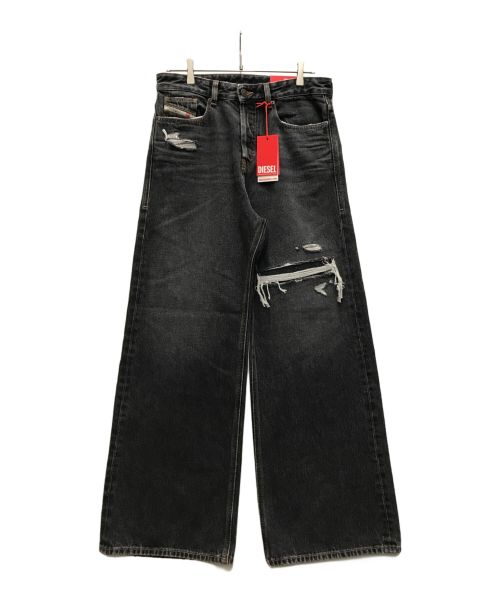 DIESEL（ディーゼル）DIESEL (ディーゼル) straight jeans 1996 d-sire ブラック サイズ: W28×L30の古着・服飾アイテム