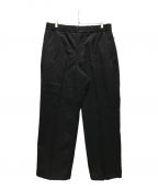 FARAH×is-ness×the harmit clubファーラー×イズネス×）の古着「COOKS Easy Wide Pants」｜ブラック