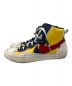 NIKE (ナイキ) sacai (サカイ) BLAZER MID ホワイト×イエロー サイズ:US 12：7000円