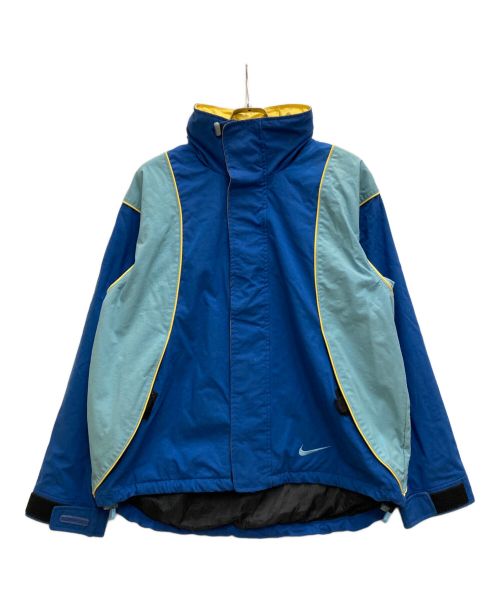 NIKE ACG（ナイキエージーシー）NIKE ACG (ナイキエージーシー) STORM FIT 3layer jacket ブルー×イエロー サイズ:Ⅿの古着・服飾アイテム