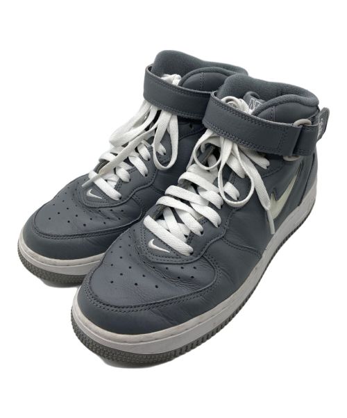 NIKE（ナイキ）NIKE (ナイキ) AIR FORCE 1 MID QS グレー サイズ:US 8の古着・服飾アイテム