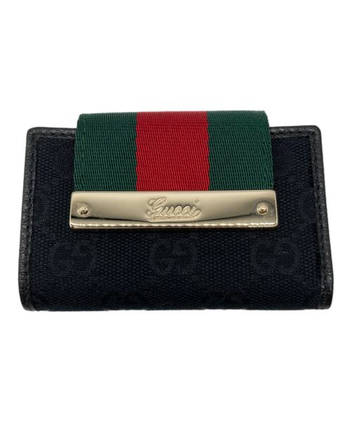 GUCCI（グッチ）GUCCI (グッチ) 6連キーケース ブラックの古着・服飾アイテム