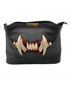 MALICIOUS.Xマリシアスエックス）の古着「Cat fang metal plate shoulder bag」｜ブラック