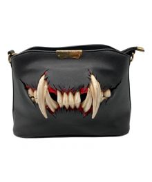 MALICIOUS.X（マリシアスエックス）の古着「Cat fang metal plate shoulder bag」｜ブラック