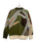 sacai (サカイ) KAWS (カウズ) Jaqcuard Knit Pullover ブラウン×オリーブ サイズ:SIZE 2：45000円