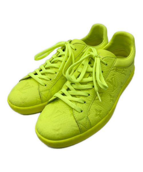 LOUIS VUITTON（ルイ ヴィトン）LOUIS VUITTON (ルイ ヴィトン) Luxembourg Sneaker グリーン サイズ:5の古着・服飾アイテム