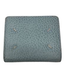 Maison Margiela（メゾンマルジェラ）の古着「ompact Bi Fold Wallet」｜ブルー