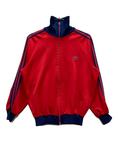 adidas（アディダス）adidas (アディダス) ヴィンテージトラックジャケット レッド×ブルー サイズ:5の古着・服飾アイテム