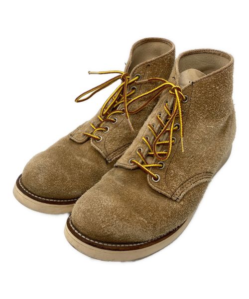 RED WING（レッドウィング）RED WING (レッドウィング) IRISH SETTER (アイリッシュ・セッタ) 90’sショートブーツ ベージュ サイズ:9 1/2の古着・服飾アイテム