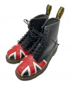 Dr.Martensドクターマーチン）の古着「UNION JACK 8EYE BOOTS」｜ブラック