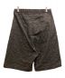 nonnotte (ノンノート) Draping wide shorts ブラウン サイズ:4：15000円