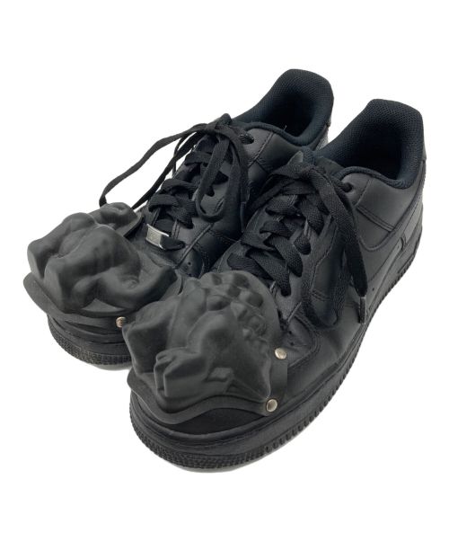 NIKE（ナイキ）NIKE (ナイキ) COMME des GARCONS HOMME PLUS (コムデギャルソンオムプリュス) Molded Dinosaur Air Force 1 ブラック サイズ:US 7の古着・服飾アイテム