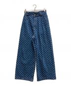 MAISON SPECIALメイソン スペシャル）の古着「Dot Jacquard Denim」｜インディゴ