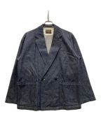 MR.OLIVEミスターオリーブ）の古着「2B DOUBLE BREASTED LAPEL JACKET」｜インディゴ