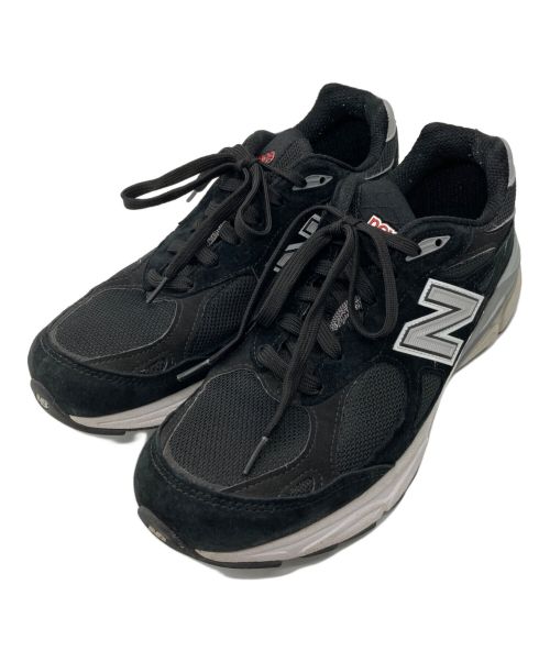 NEW BALANCE（ニューバランス）NEW BALANCE (ニューバランス) 990 ローカットスニーカー ブラック サイズ:US 9の古着・服飾アイテム