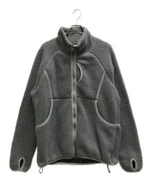 Snow peak（スノーピーク）の古着「Thermal Boa Fleece Jacket」｜グレー