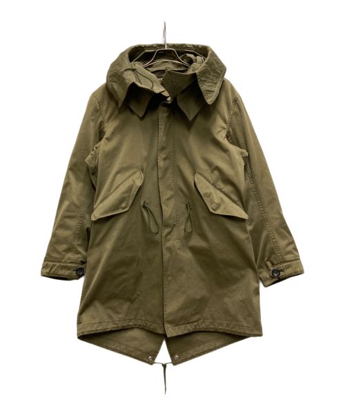 TEN-C（テンシー）TEN-C (テンシー) ベンタイルクロスモッズコート オリーブ サイズ:48の古着・服飾アイテム