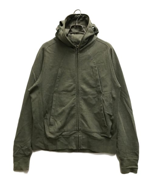 JIAN YE（ジェン イェ）JIAN YE (ジェン イェ) SOLID HOODIE グリーン サイズ:FREEの古着・服飾アイテム