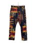 sacai（サカイ）の古着「Archive Print Mix Pants」｜ネイビー×レッド