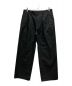 AURALEE（オーラリー）の古着「HIGH COUNT CLOTH WIDE PANTS」｜ブラック