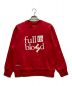 RATS（ラッツ）の古着「FULL BLOOD Crew Neck SWEAT」｜レッド