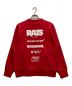 RATS (ラッツ) WTAPS (ダブルタップス) FULL BLOOD Crew Neck SWEAT レッド サイズ:Ⅿ：16000円