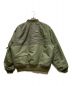 NEIGHBORHOOD (ネイバーフッド) MA-1 FLIGHT JACKET グリーン サイズ:Ⅿ：55000円