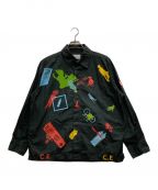 C.Eシーイー キャブエンプト）の古着「A Gm/Abm BIG SHIRT」｜ブラック