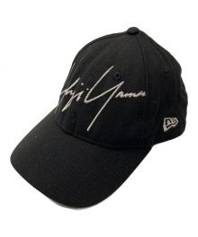 Yohji Yamamoto pour homme×New Era（ヨウジヤマモト プールオム×ニューエラ）の古着「キャップ」｜ブラック