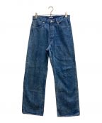 AURALEEオーラリー）の古着「SELVEDGE FEDED LIGHT DENIM PANTS」｜インディゴ