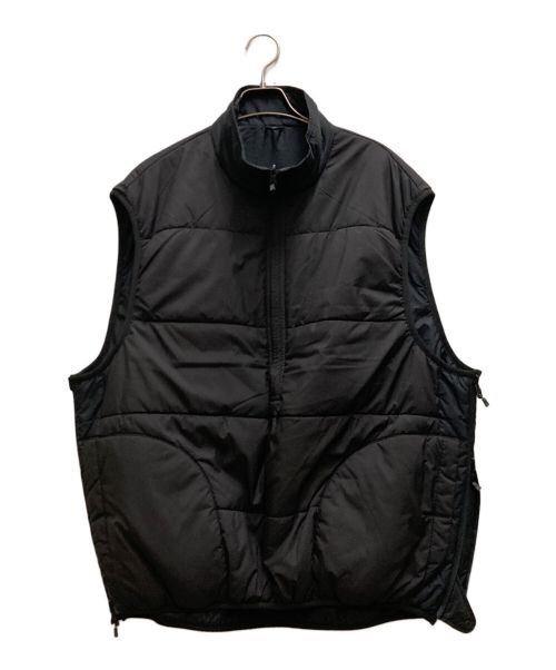 DAIWA PIER39（ダイワ ピア39）DAIWA PIER39 (ダイワ ピア39) TECH REVERSIBLE PULLOVER PUFF VEST ブラック サイズ:Ⅼの古着・服飾アイテム