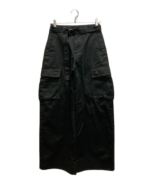 sacai（サカイ）sacai (サカイ) Cotton Chino Pants ブラックの古着・服飾アイテム