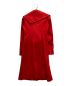 Vivienne Westwood RED LABEL (ヴィヴィアンウエストウッドレッドレーベル) カシミヤ混変形ウールコート レッド サイズ:40：25000円