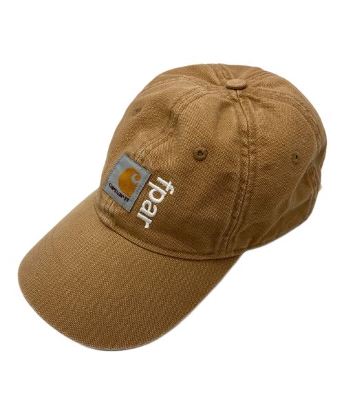 CarHartt（カーハート）CarHartt (カーハート) percent against rights FPAR 6 PANEL CAP ベージュの古着・服飾アイテム