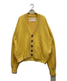 OUAT（オーユーエーティー）の古着「OFFICE CARDIGAN」｜イエロー