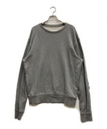 Maison Margiela（メゾンマルジェラ）の古着「ELBOW PATCH SWEAT SHIRT」｜グレー