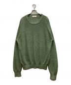 Ernie Paloアーニーパロ）の古着「Linen Rib Knit」｜グリーン