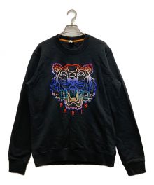 KENZO（ケンゾー）の古着「GRADIENT TIGER SWEATSHIRTS」｜ブラック