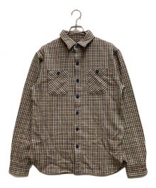 RRL（ダブルアールエル）の古着「Matlock West Sport Shirt」｜ベージュ