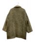 ERiKOKATORi (エリコカトリ) flow dye kid mohair shaggy coat グリーン サイズ:free：28000円